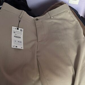 Zara Men's Beige Chinos